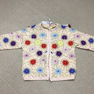 Frances Valentine Cardi Coat Wool Sweater - Size L